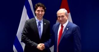 trudeau and netanyahu