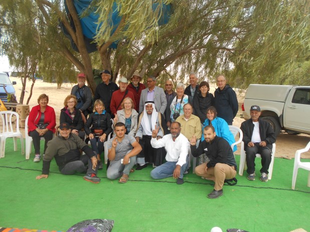group pic with sheikh of al araqib