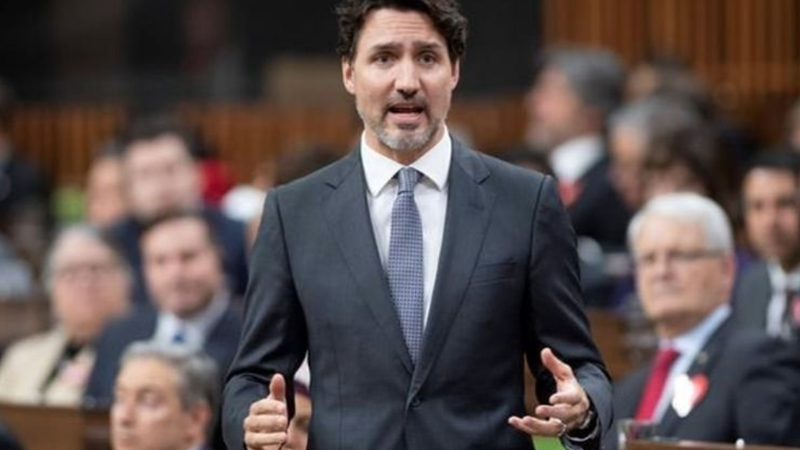 trudeau corona